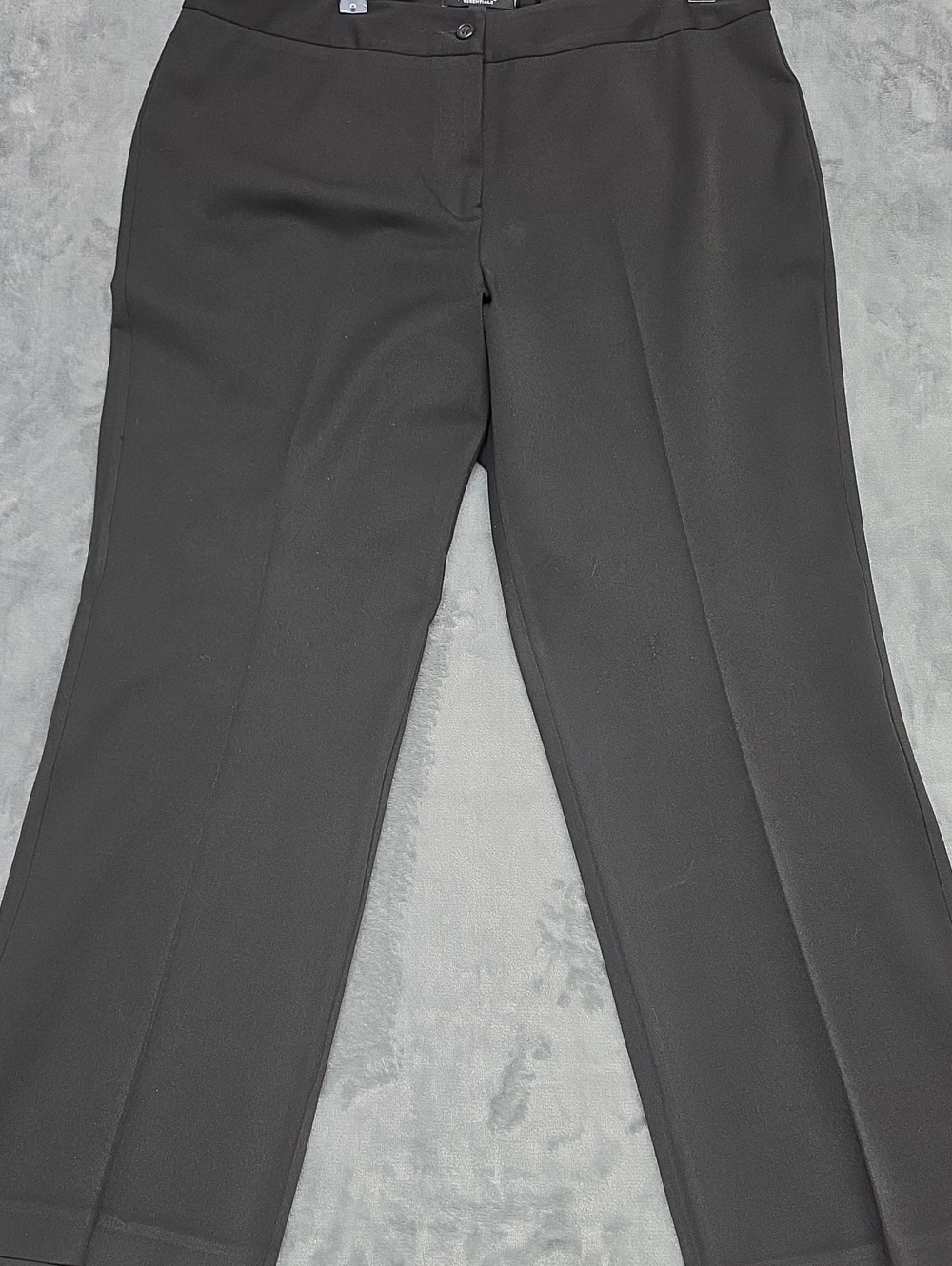 Karen Kane Black Women's Straight-Leg Trousers Sz 16